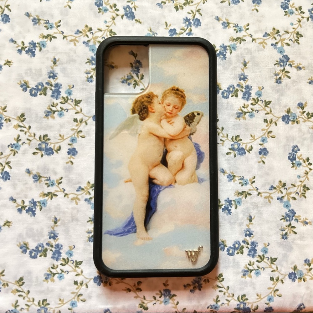 wildflower renaissance angel iphone 11 case